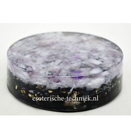 Orgonite Oplaadschijf Shungite en Amethist