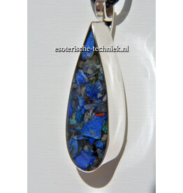 Orgonite Sieraad sterling zilver 925 met Lapis Lazuli