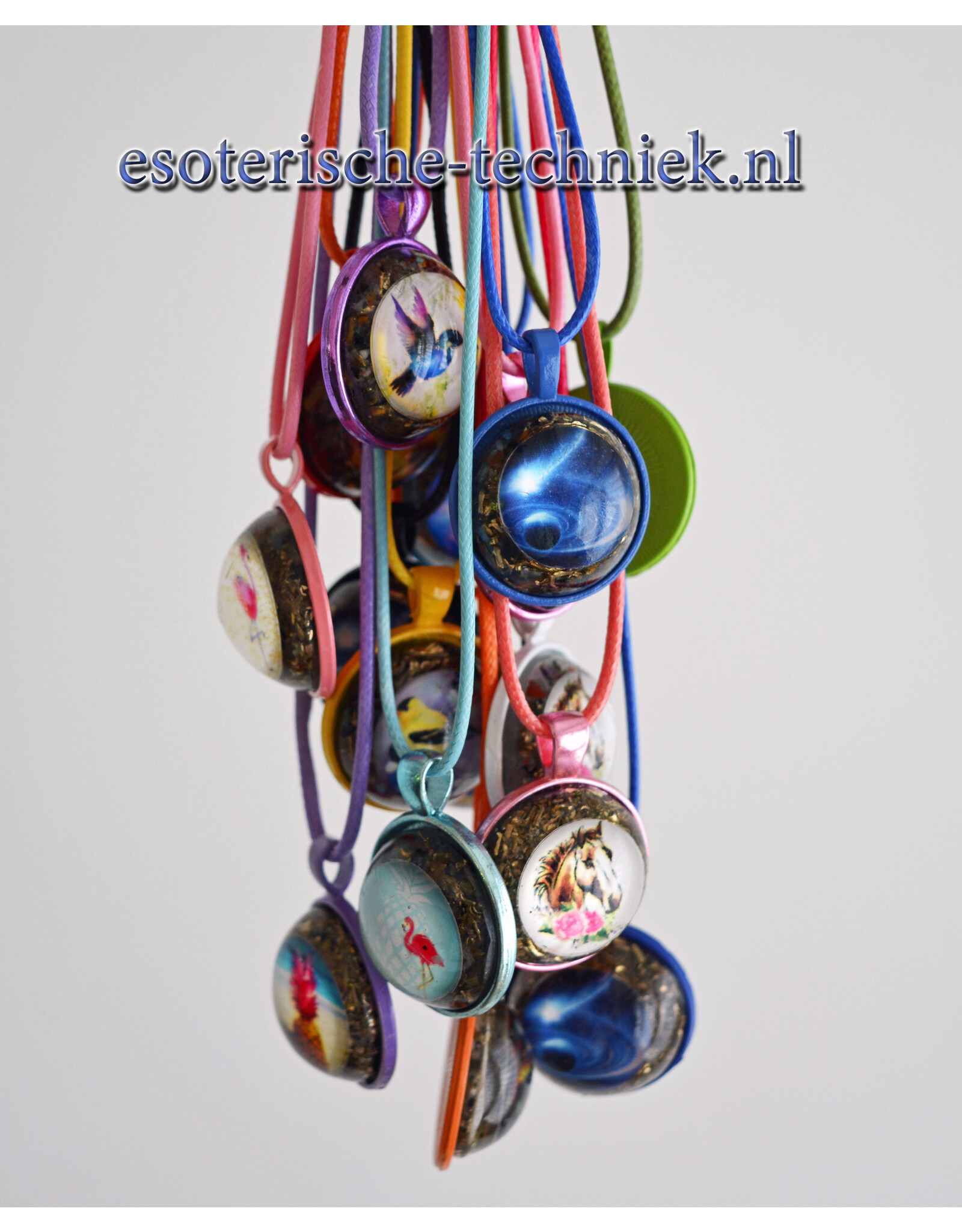 Orgonite Kids Pendant with Selenite & Positive Energy