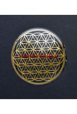 Stickers with Various Gold Geometric Designs