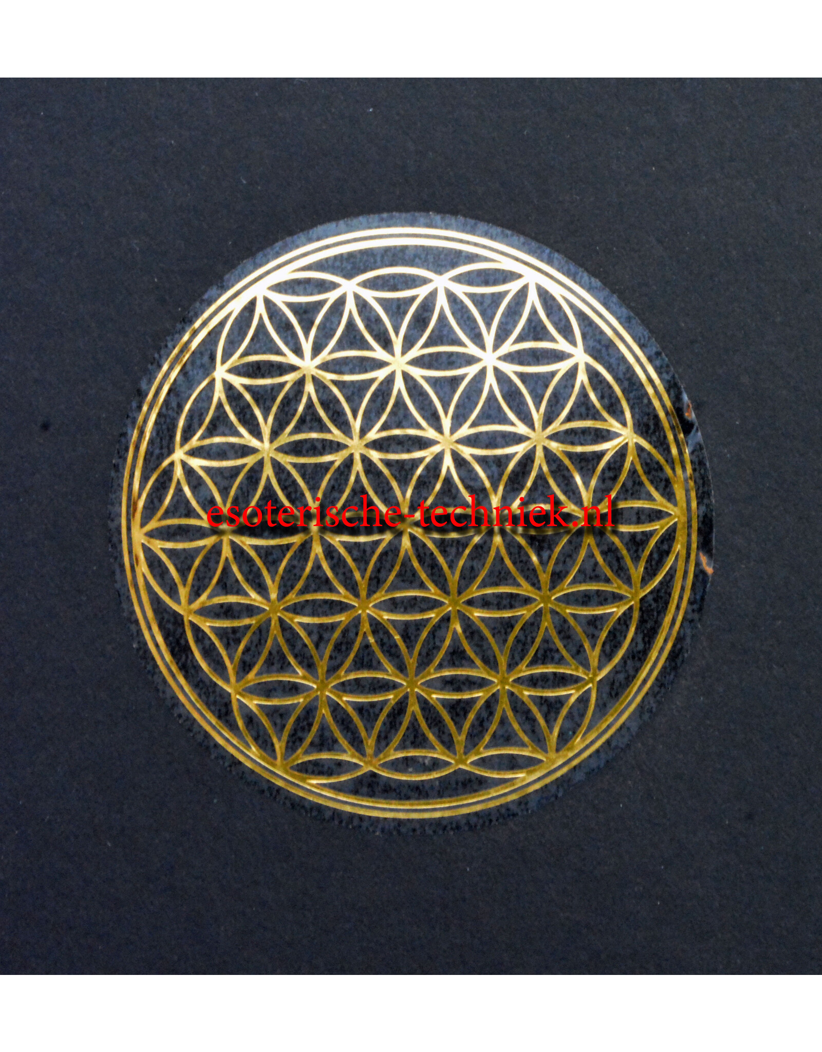 Stickers with Various Gold Geometric Designs