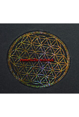 Stickers with Various Gold Geometric Designs