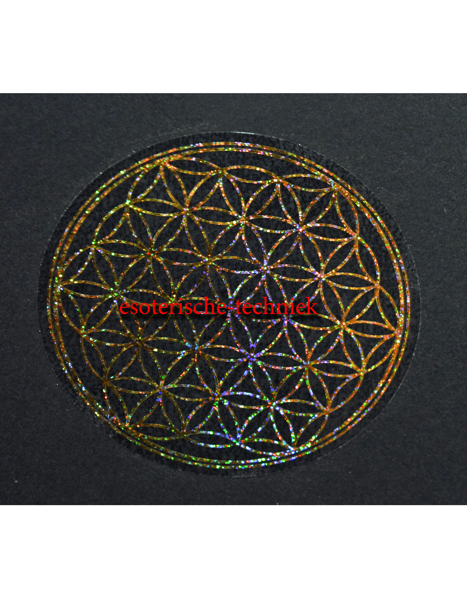 Stickers with Various Gold Geometric Designs