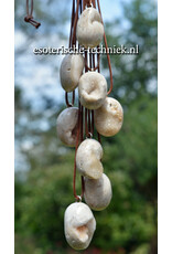 Orgonite hanger witte Aragoniet gekristalliseerd