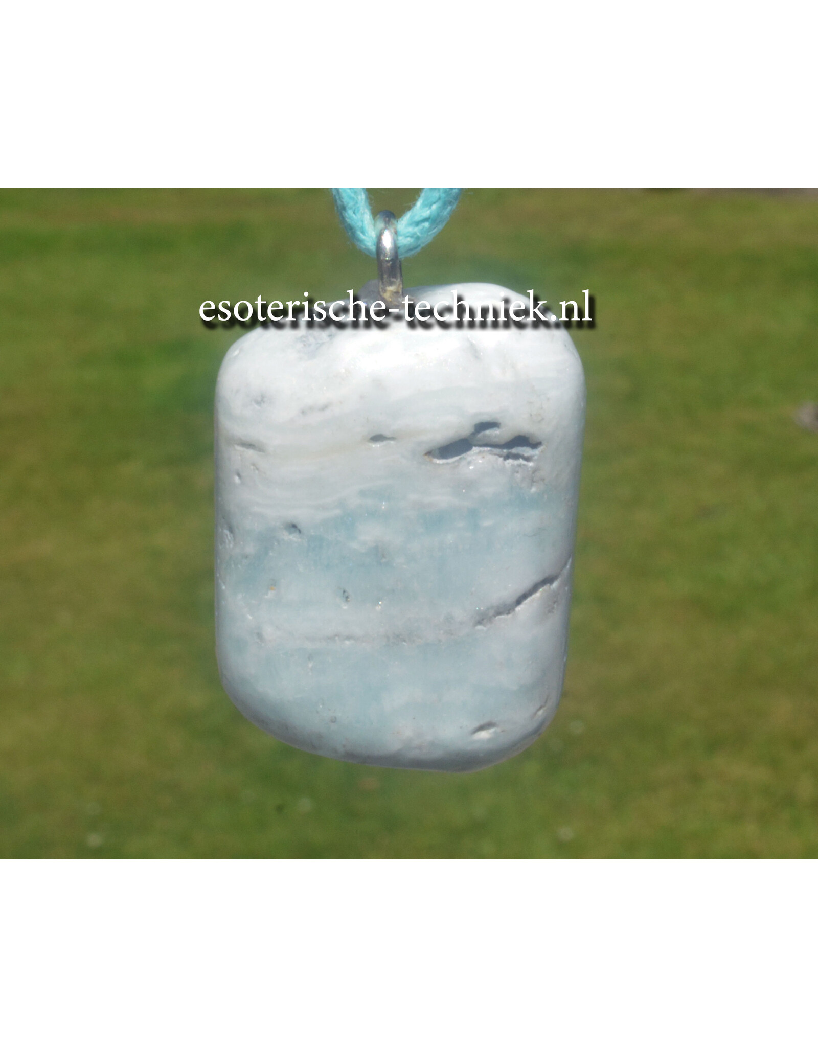 Orgonite Pendant Blue Aragonite Emotional Balance