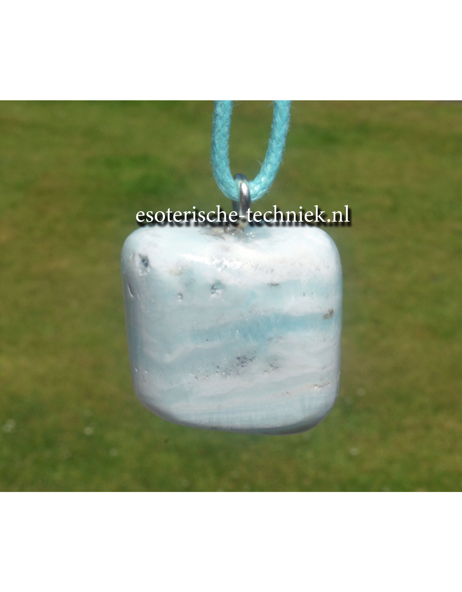 Orgonite Pendant Blue Aragonite Emotional Balance
