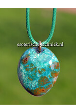 Orgonite Pendant Chrysocolla | Communication & Inner Calm
