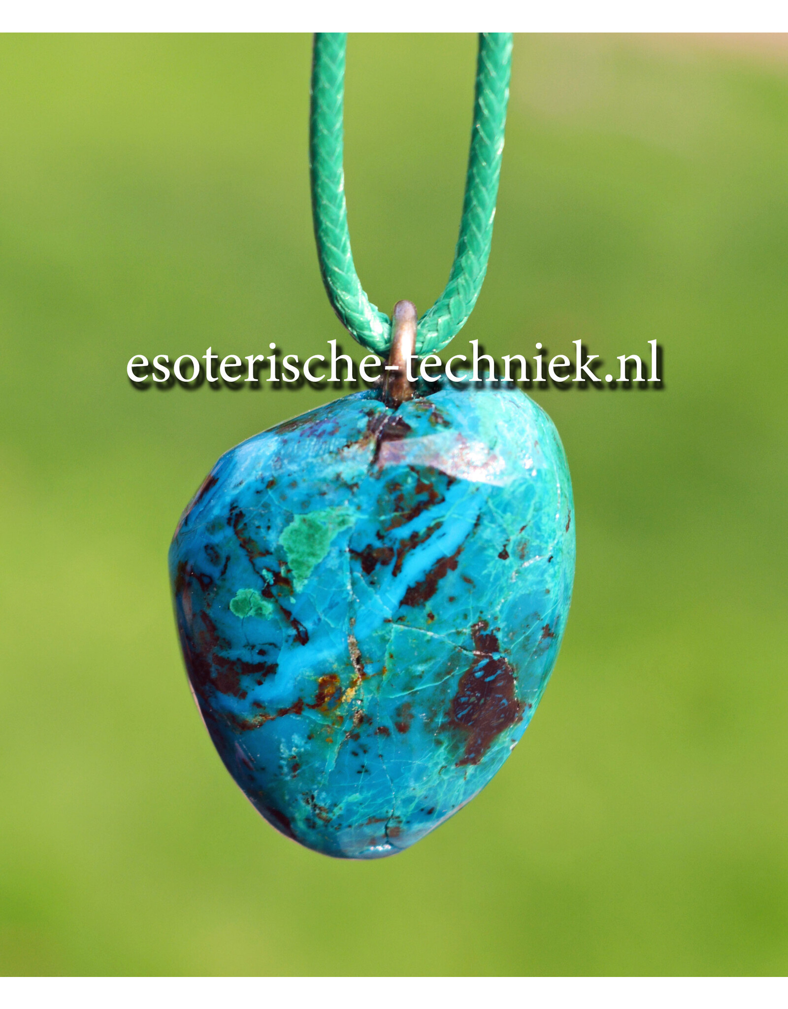 Orgonite Pendant Chrysocolla | Communication & Inner Calm