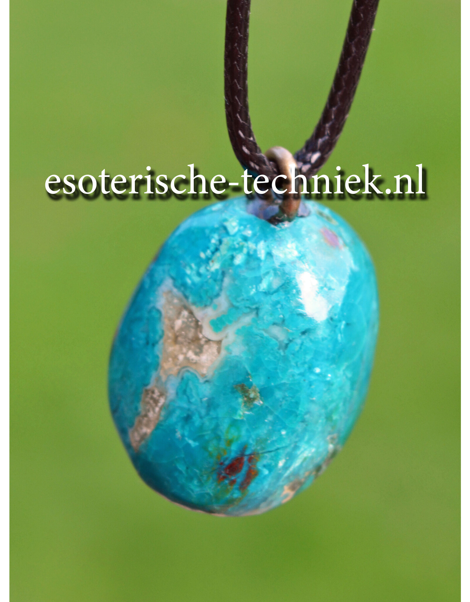 Orgonite Pendant Chrysocolla | Communication & Inner Calm
