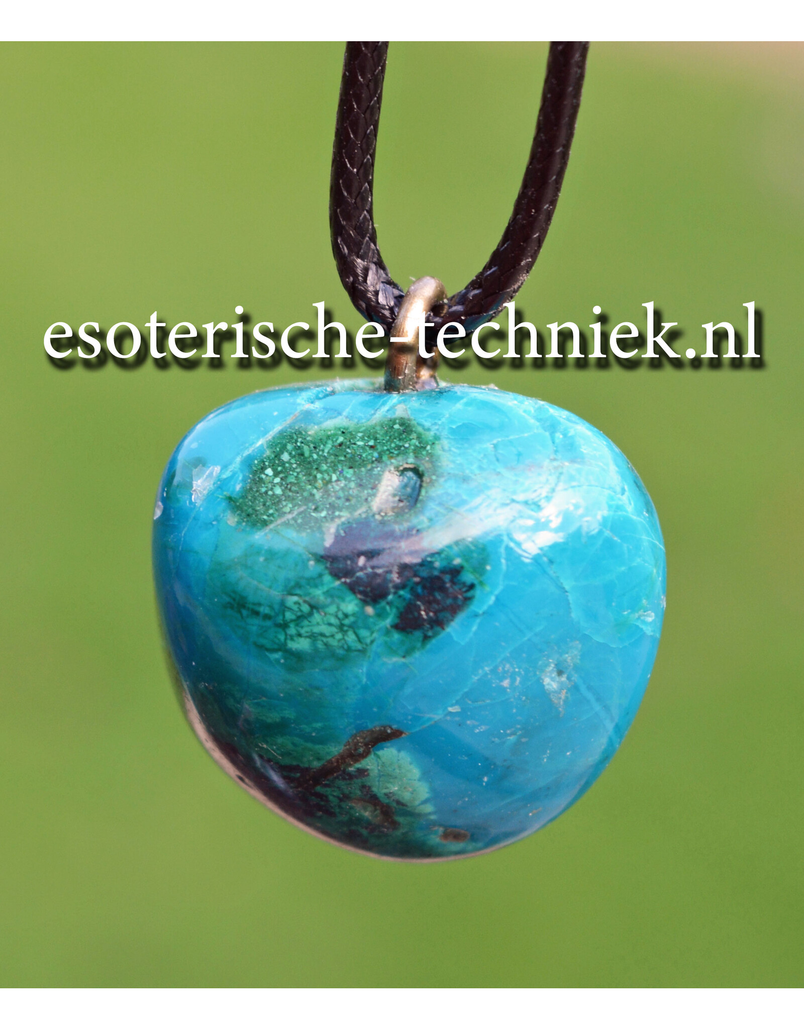 Orgonite Pendant Chrysocolla | Communication & Inner Calm