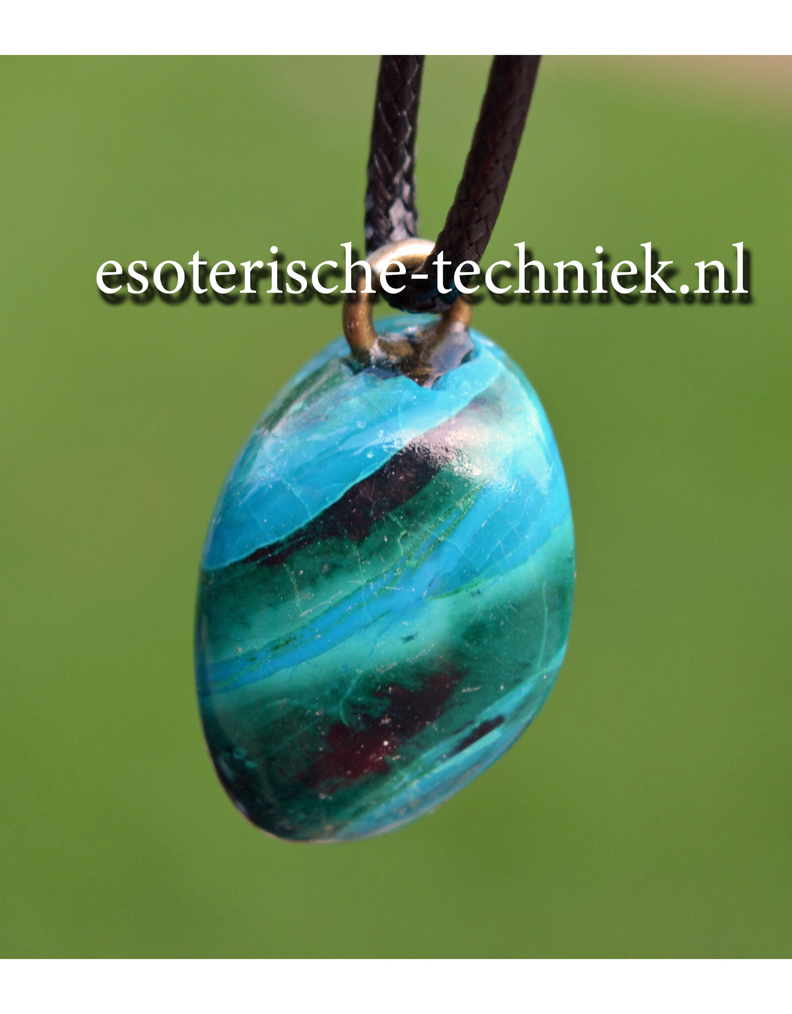 Orgonite Pendant Chrysocolla | Communication & Inner Calm