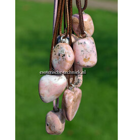 Orgonite Rhodochrosiet Pyriet hanger