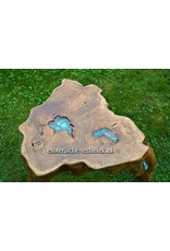 Orgonite Meditatiekruk met Orgonite en CO2 Plasma, Chrysocolla, Shattuckiet en Shungite