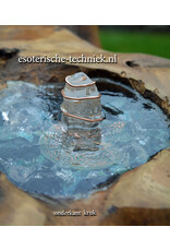 Orgonite Meditatiekruk met Orgonite en CO2 Plasma, Chrysocolla, Shattuckiet en Shungite