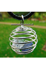 Herkimer & Tanzanite Pendant Clarity &  Awareness