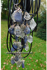 Herkimer & Tanzanite Pendant Clarity &  Awareness