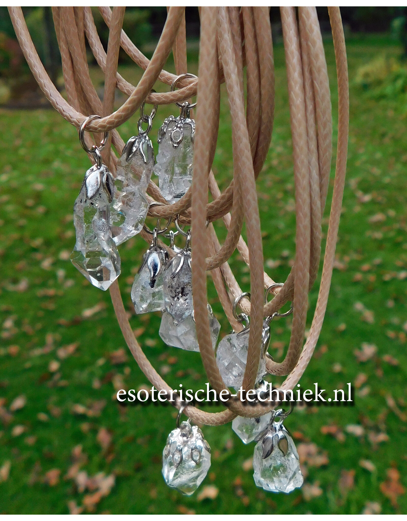 Herkimer & Tanzanite Pendant Clarity &  Awareness