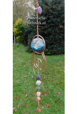 Orgonite Goddess Window Hanger Chakra Stones