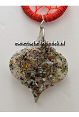 Orgonite Window Hanger Dreamcatcher with Selenite