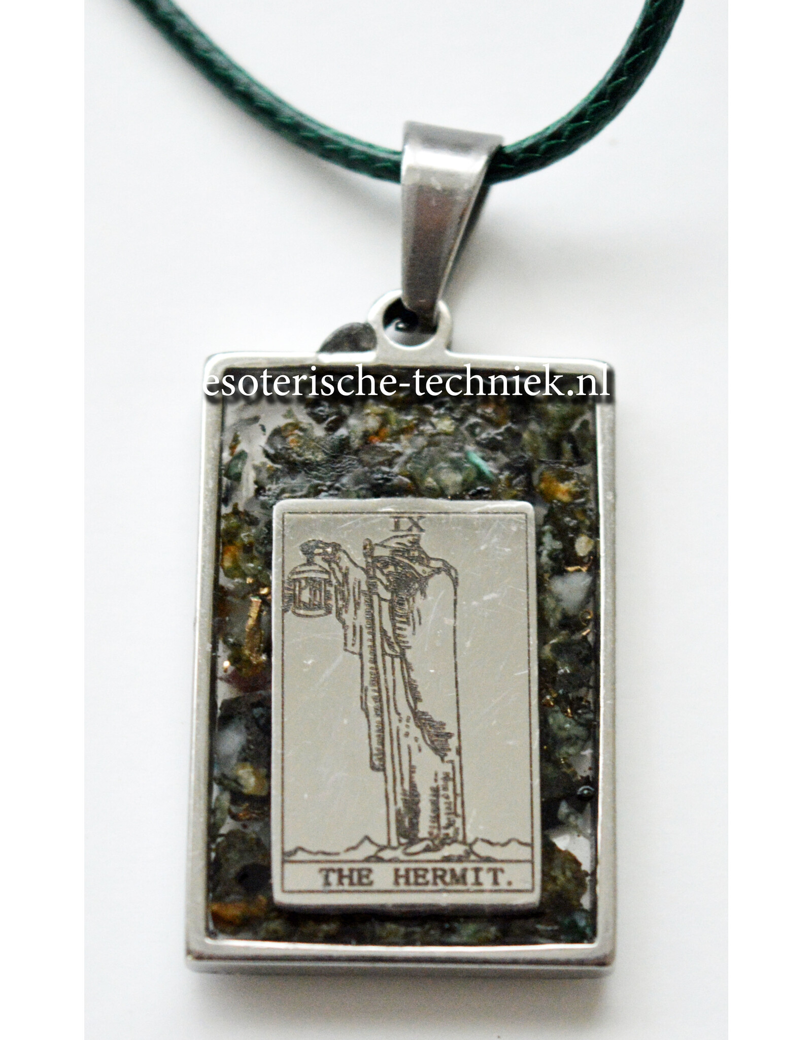 Orgonite Tarot Pendant with Preseli Bluestone – Stonehenge Stone