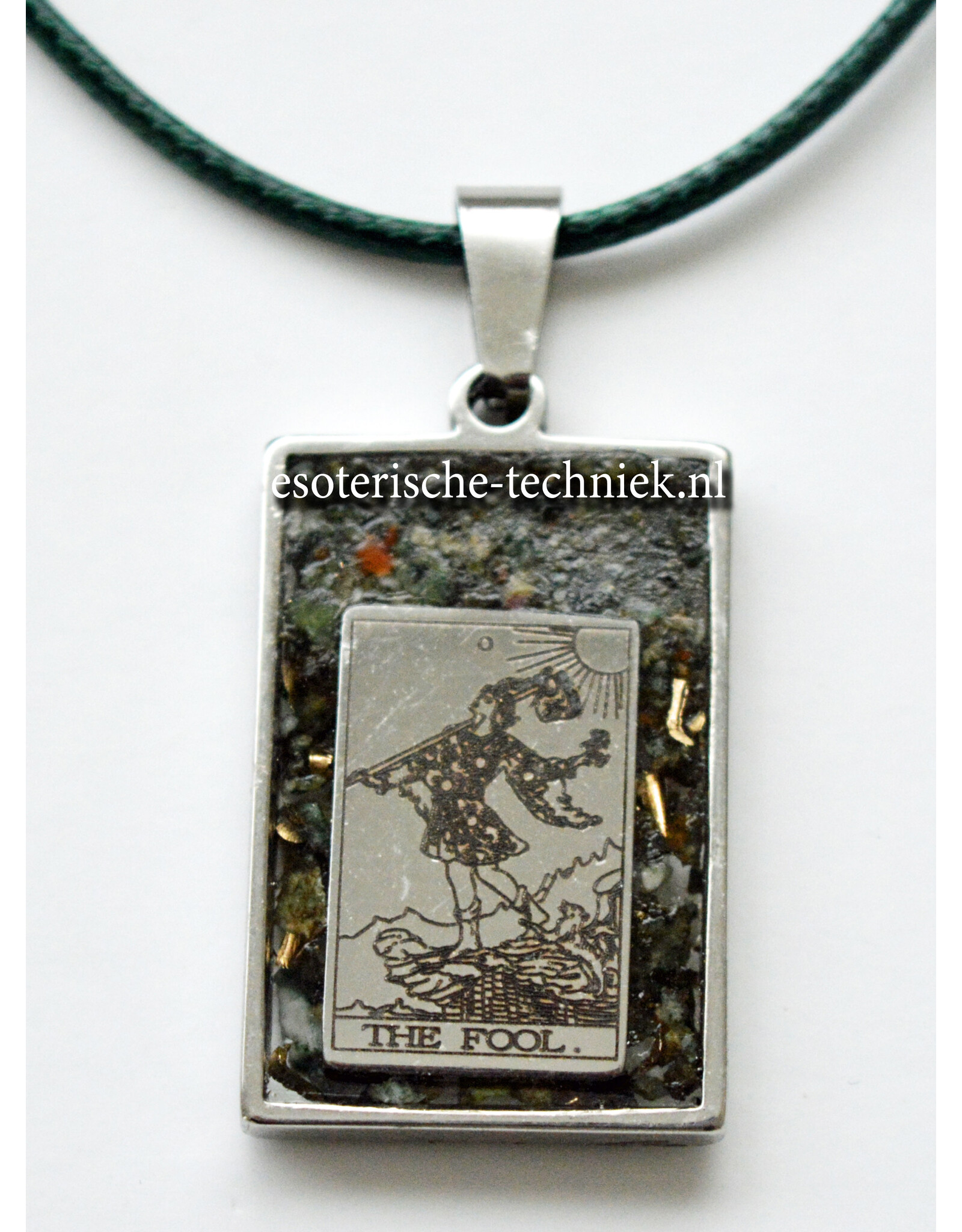 Orgonite Tarot Pendant with Preseli Bluestone – Stonehenge Stone