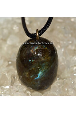 Orgone orgonite hanger Labradoriet, persoonlijke bescherming tegen ongewenste invloeden van buitenaf.