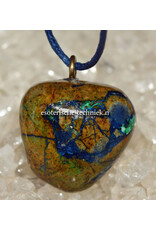 Orgone Orgonite edelsteen hanger Azuriet Malachiet