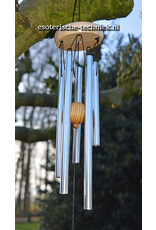 Windorgel mobiel met orgonite hanger Apatiet, Shungit en Sri Yantra symbool