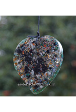 Windorgel mobiel met orgonite hanger  Malachiet, Lapis Lazuli en Shungite