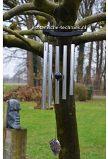 Windorgel met orgonite hanger edelstenen en mineralen mix met shungiet