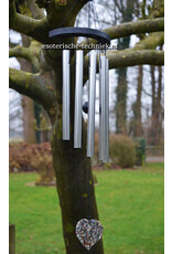 Windorgel met orgonite hanger edelstenen en mineralen mix met shungiet