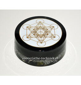 Orgonite Oplaadschijf Shungite, Metatron grid.