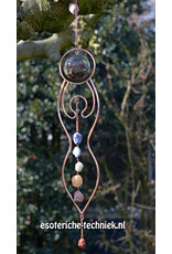 Orgonite Goddess Window Hanger Chakra Stones