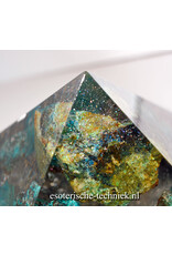Orgone Orgonite piramide Serpierite, Cupriet, Chrysocolla