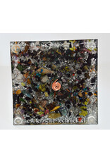 Orgone Orgonite piramide Seleniet, Roze Maansteen en Shungite