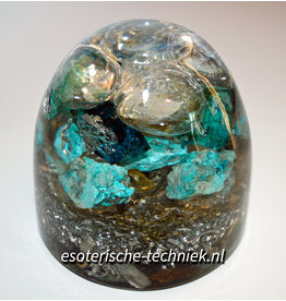 Orgone Orgonite cone Chrysocolla