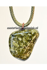 Orgonite Pendant Snowflake Epidote | Calm, Balance & Resilience