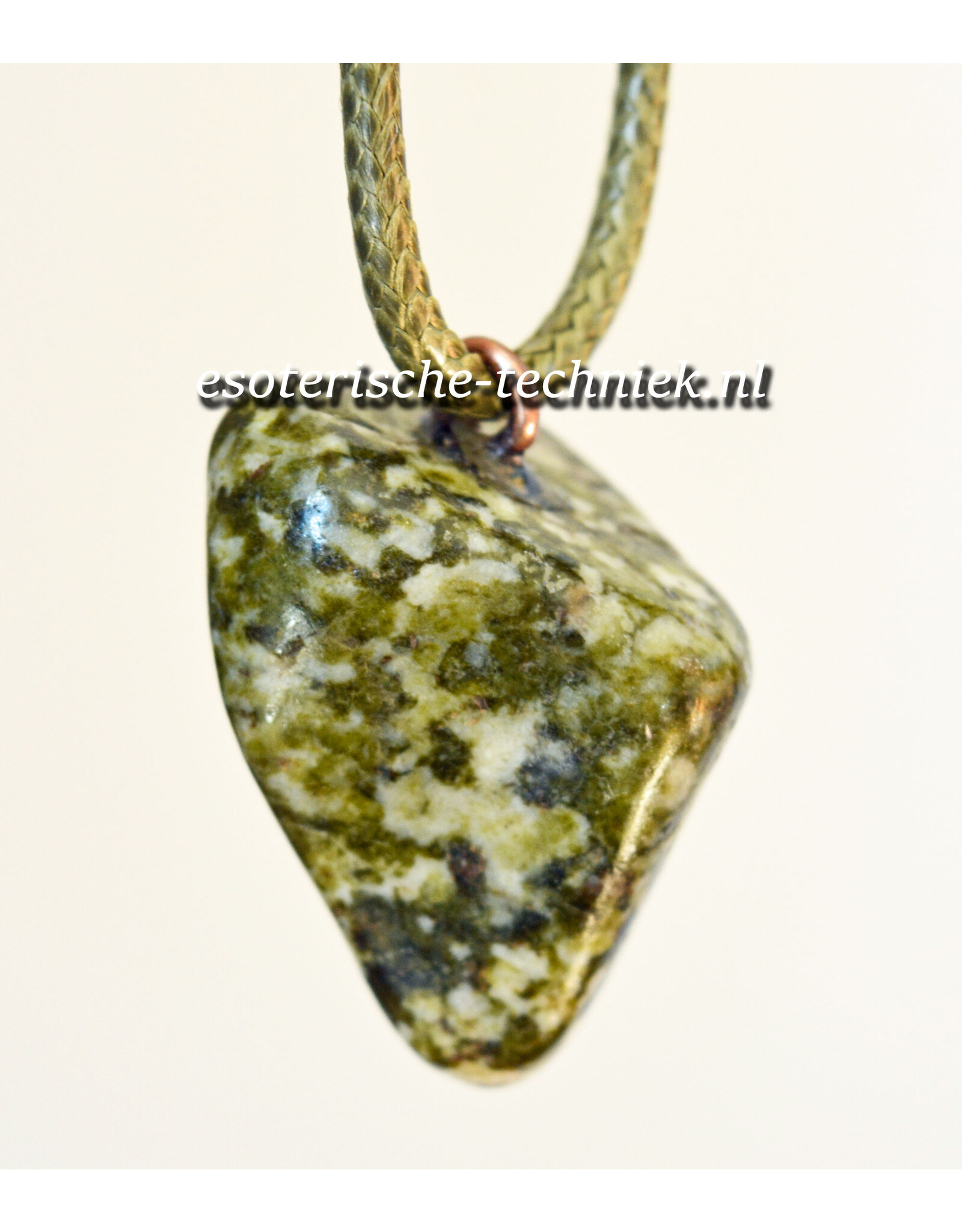 Orgonite Pendant Snowflake Epidote | Calm, Balance & Resilience