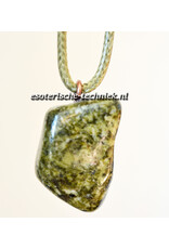 Orgonite Pendant Snowflake Epidote | Calm, Balance & Resilience