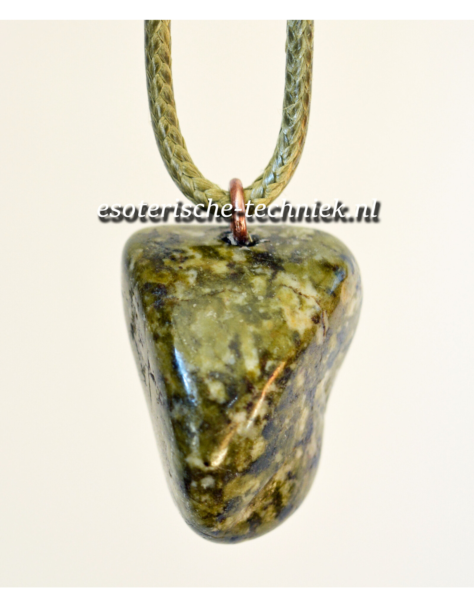 Orgonite Pendant Snowflake Epidote | Calm, Balance & Resilience