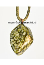 Orgonite Pendant Snowflake Epidote | Calm, Balance & Resilience