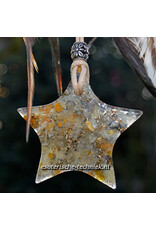 Orgonite Stralingswerende dromenvanger, Golden Healer, Goud Topaast en Shungiet