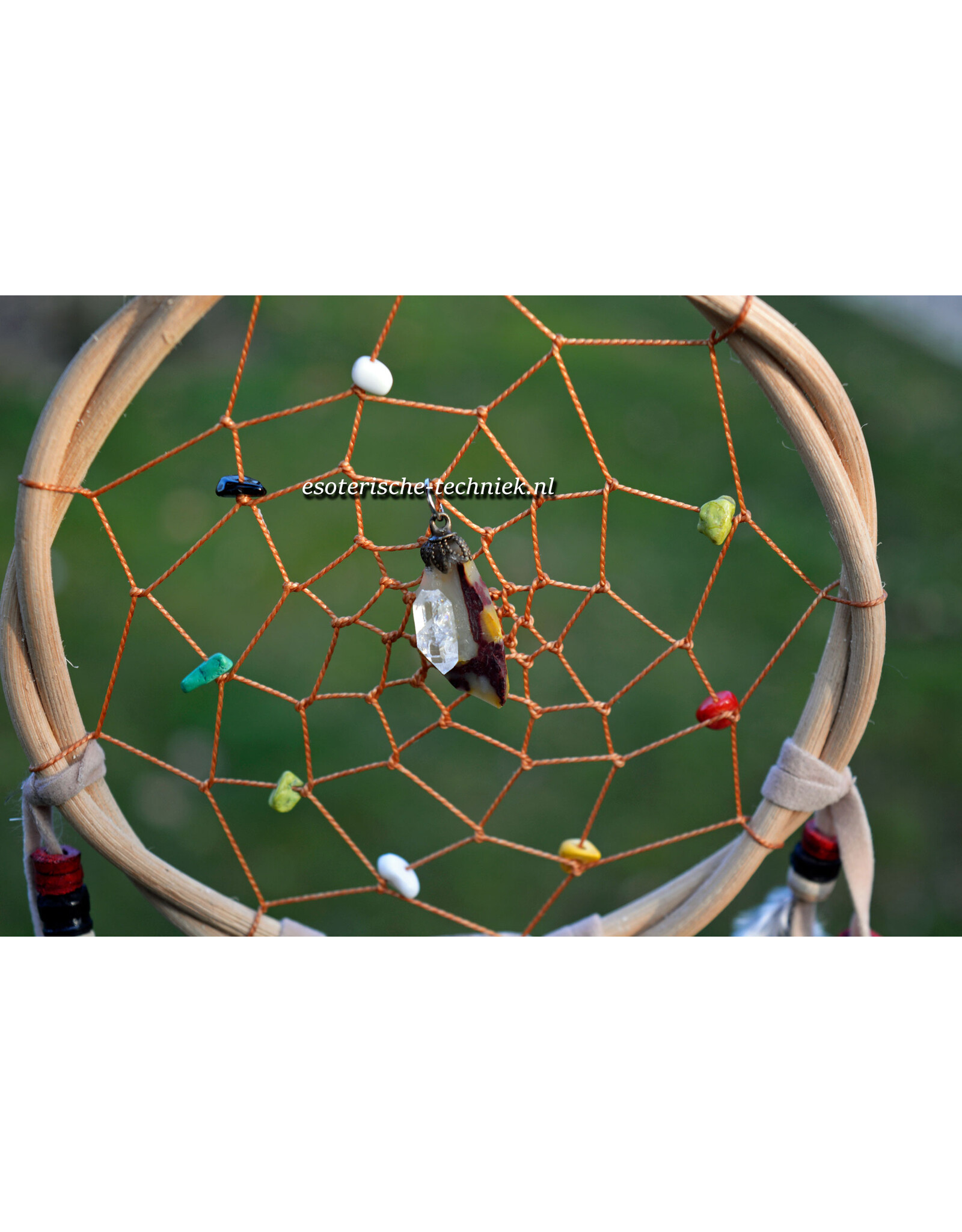 Orgonite Stralingswerende dromenvanger met Preseli Bluestone / Stonehenge steen, Spinel