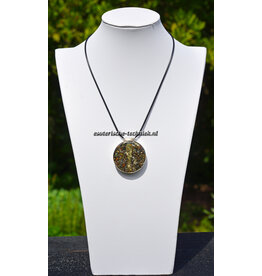 Orgonite sieraad sterling zilver 925 Preseli Bluestone