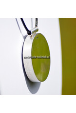 Amulet Sieraad van Sterling Zilver 925 met Preseli Bluestone (Stonehenge Steen), Pyriet en Shungite, Uniek Spiritueel Beschermingshanger