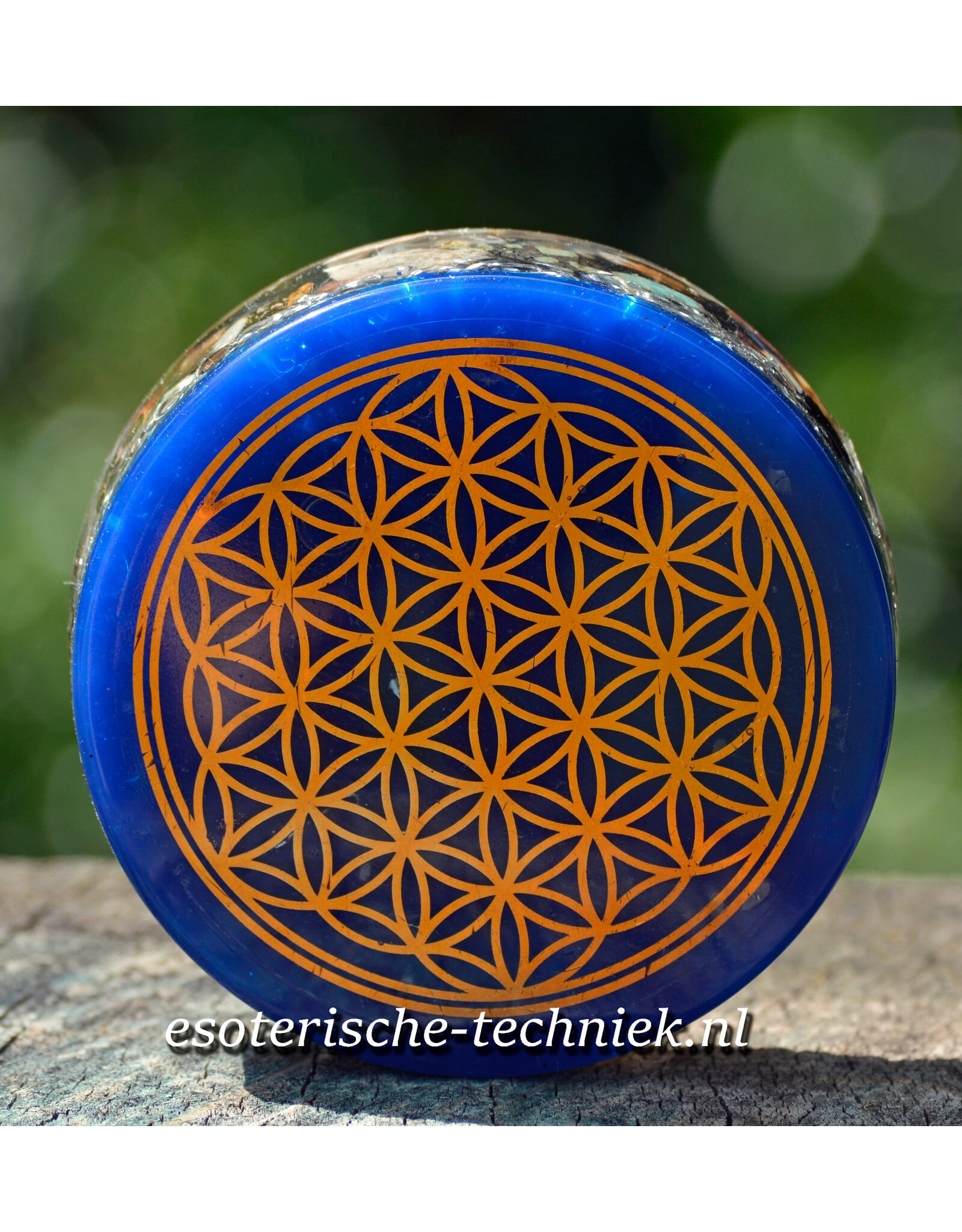 Orgonite Charging Disc Shungite & Flower of Life