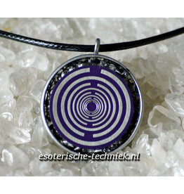 Orgone orgonite 24k vergulde MWO hanger