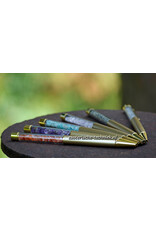 Goudkleurige Edelsteenpen, schrijf met Kracht & Inspiratie