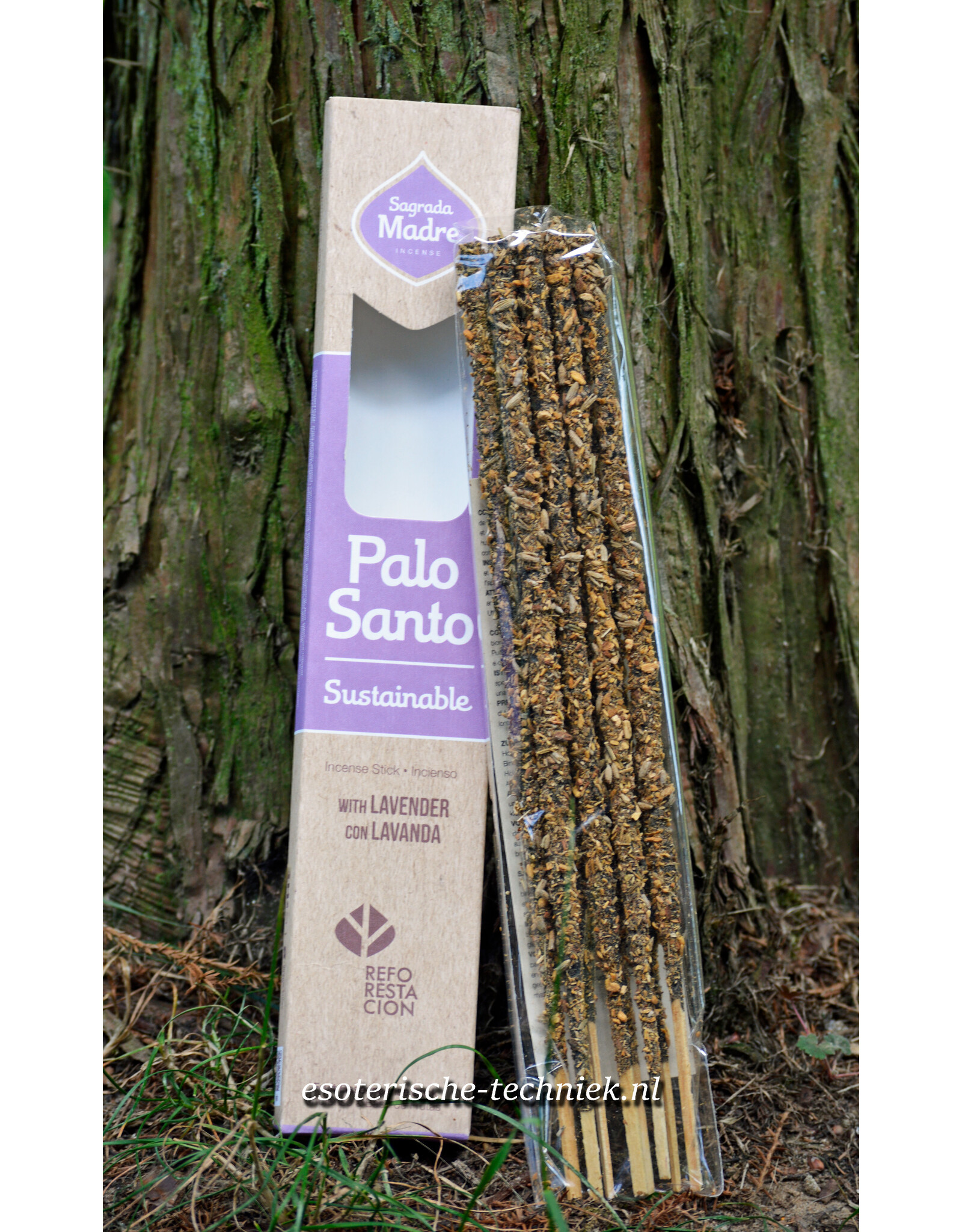 Wierook Sagrada Madre Palo Santo met lavendel