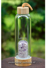 Waterfles met Edelstenen Gouden Driehoek